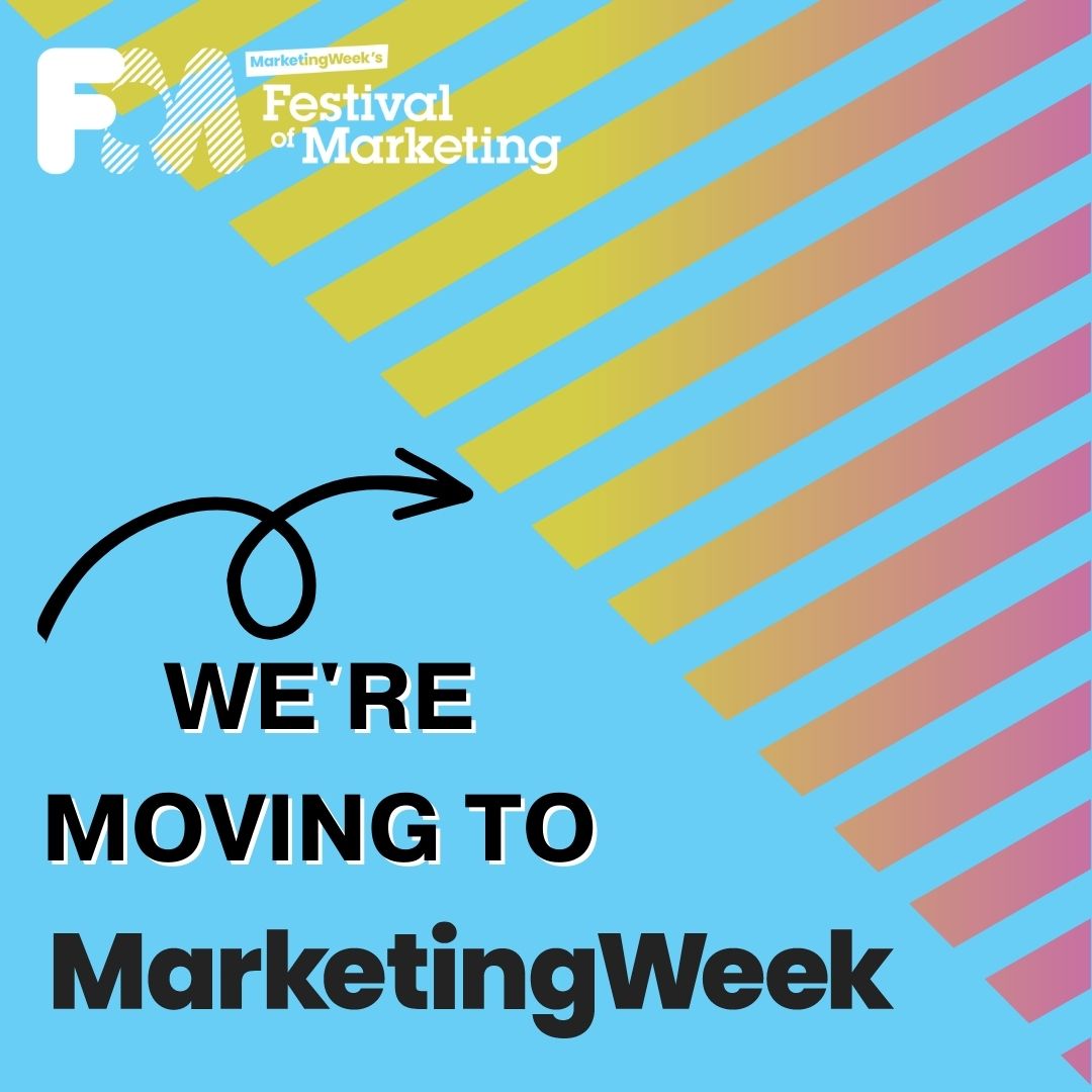 Festival of Marketing (@festofmarketing) on Twitter photo 📢 IMPORTANT UPDATE!
In preparation for the Festival of Marketing 2023, we will be sharing all news, updates and information only on <a href="/MarketingWeekEd/">Marketing Week</a> !
Make sure you're following all of Marketing Week's socials so you don't miss out any anything to do with #FOM23 📢 IMPORTANT UPDATE!
In preparation for the Festival of Marketing 2023, we will be sharing all news, updates and information only on <a href="/MarketingWeekEd/">Marketing Week</a> !
Make sure you're following all of Marketing Week's socials so you don't miss out any anything to do with #FOM23