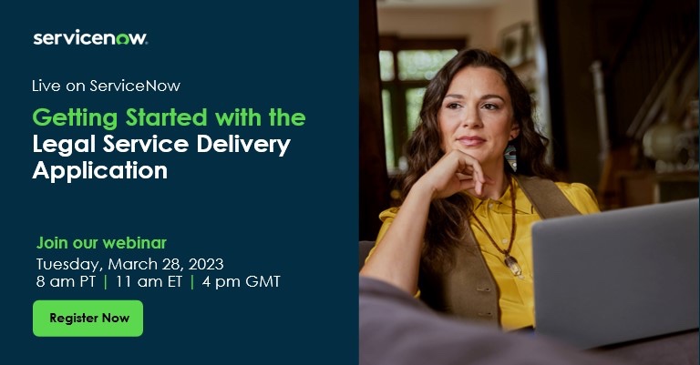 rickjtaylor's tweet photo. Kickstart your Legal Service Delivery journey by automating legal workflows at the speed of business. Our experts will share common use cases for legal requests and legal matters, best practices for capturing requirements, and more. Register now: https://t.co/wyB1NRNOkn https://t.co/rHCvL0GrR6