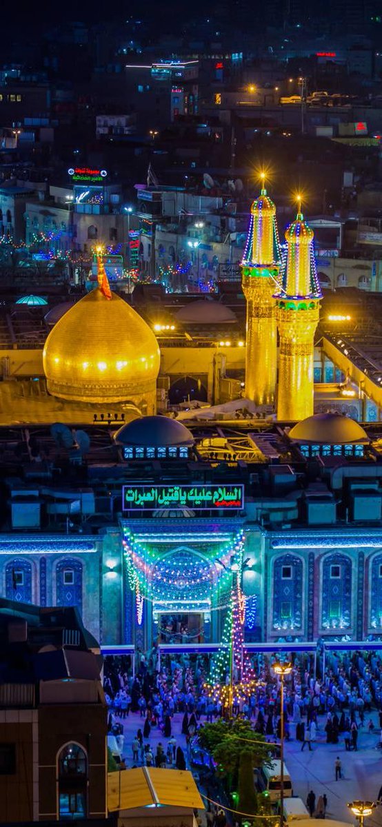 Aamer7's tweet photo. KARBALA  MOLA HUSSAIN  a.s. ❤️❤️

#shia #karbala #islam #imamhussain #imamali #yaali #yahussain #azadari  #ahlulbayt #ahlebait #yaabbas #yazainab #imamreza #hussaini #yaalimadad #iran #iraq #allah #imam #shianeali #arbaeen #imammehdi #imamali #najaf #mola #hazratali #explore https://t.co/npZ3ifG91M