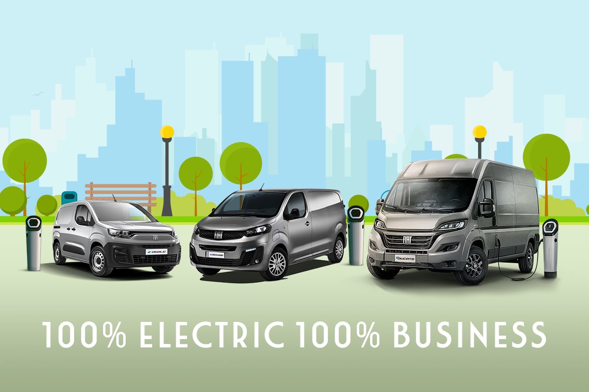 Meet our complete range of 100% Electric vans. haynesfiat.co.uk/new-vans/

 #FiatProUK #NewEScudo #NewEDucato #NewEDoblò