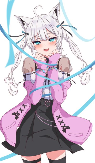 ホワイトなデーということだったので。#絵フブキ「ホワイトブリニャン」 
