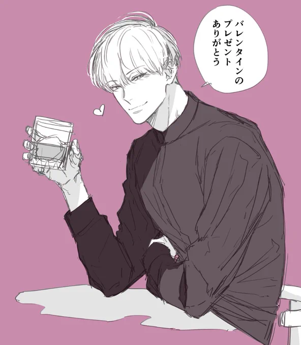 キャラクターにバレンタインのチョコレートありがとうございました🎁💕なんと皆さん全部ジュン宛!よかったねジュン! 