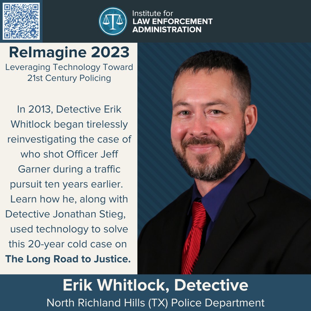Join us May 03-05, 2023 to learn how technology and tenacity helped Detective Whitlock solve the 20-year cold case of who shot Jeff Garner.  pulse.ly/d3meu58mmz