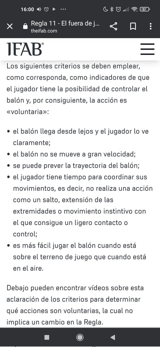 Aure_Contun's tweet photo. @fran_navarr0 Es indiferente que saque ventaja. Si parte de una posición legal no puede cometer infracción. Sólo sería fuera de juego si hubiera sido un despeje forzado. Échale un vistazo a las aclaraciones de la IFAB y opina con fundamento. Una cosa es tu opinión y otra lo que dice la regla. https://t.co/lC5mWVGDS3