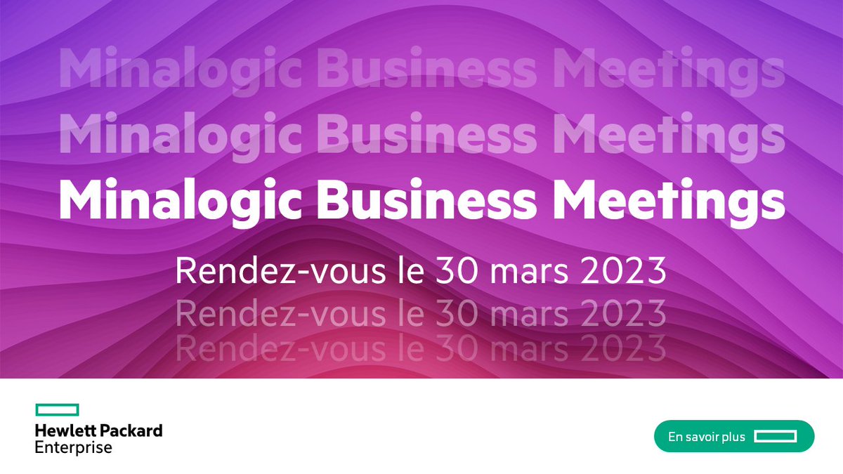 HPE_France's tweet image. 📢 HPE renouvelle son engagement auprès de #Minalogic en Auvergne-Rhône-Alpes pour 2023 ! 

Nous sommes ravis de participer aux Minalogic Business Meetings. Cet événement dédié aux technologies du numérique est l&apos;occasion pour les acteurs du secteur ! 

👉 hpe.to/60163NUug