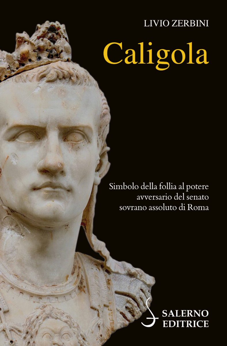 Simbolo della follia al potere, avversario del senato, sovrano assoluto di Roma.
#Caligola raccontato dallo storico #LivioZerbini nel saggio pubblicato da <a href="/SalernoEditrice/">Salerno Editrice</a> 

Ascolta la #conversazione bit.ly/408bQKQ