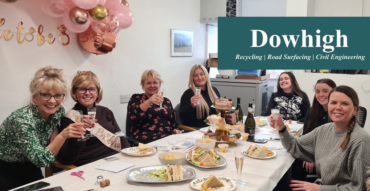 DowhighLtd's tweet photo. Congratulations to "Our Ann", our office manager, who will getting married (and also celebrating her birthday) on the 17th March!

We hope you have a great day and we wish her and Charlie all the best of luck for the future! 

#dowhigh #wedding #celebration #goodluck https://t.co/NDp0xuQtQP