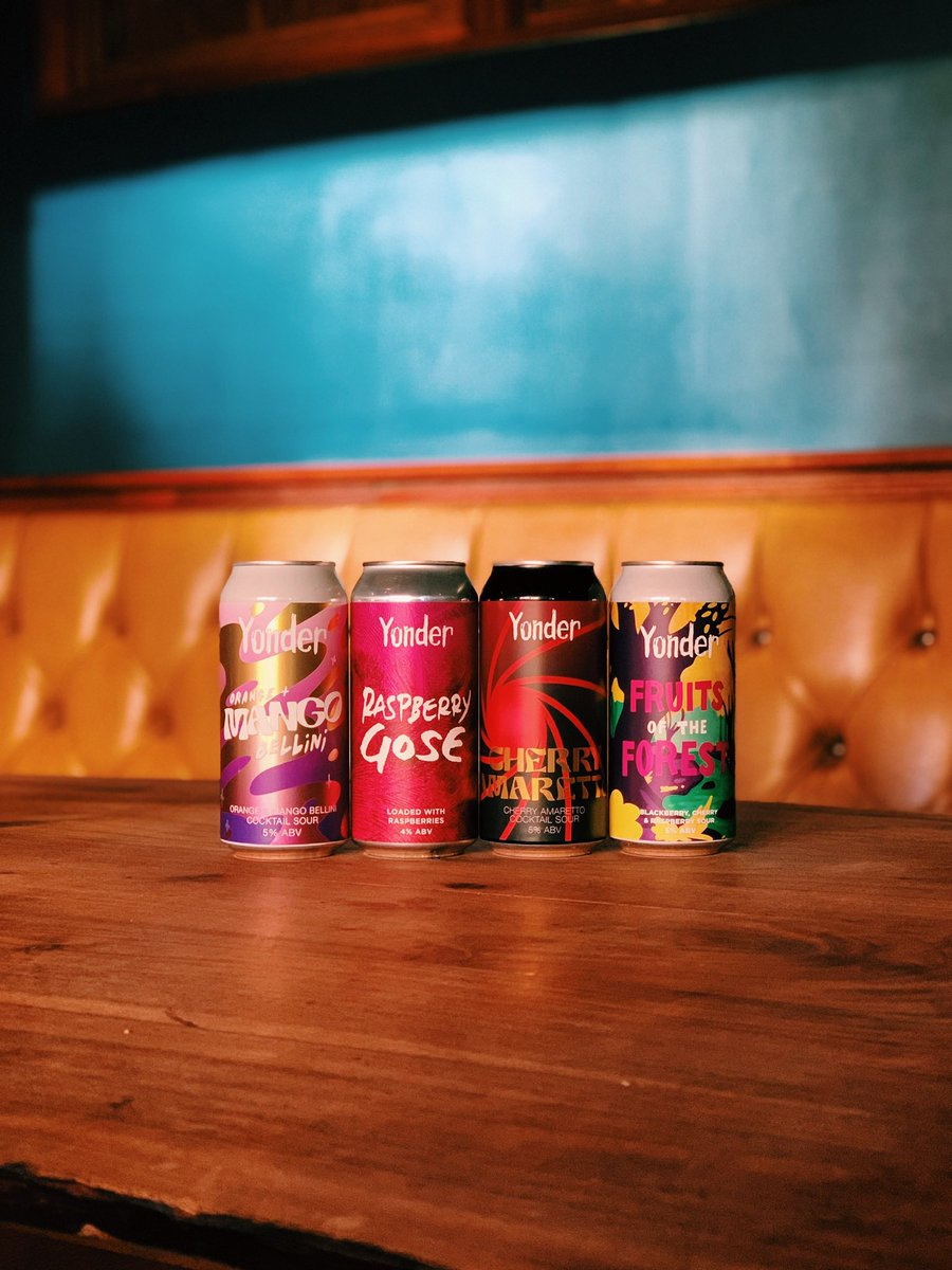 TheSmithfieldNQ's tweet image. Fancy a sour? We’re stocked up with some sour goodness from @BrewYonder!

⭐️ Orange &amp;amp; mango Bellini cocktail sour ~ 5%
⭐️ Raspberry Gose ~ 4%
⭐️ Cherry Amaretto cocktail sour ~ 5%
⭐️ Fruits of The Forest berry sour ~ 5%

#BrewYonder 
#NorthernQuarter 
#Manchester 
#PubsMatter