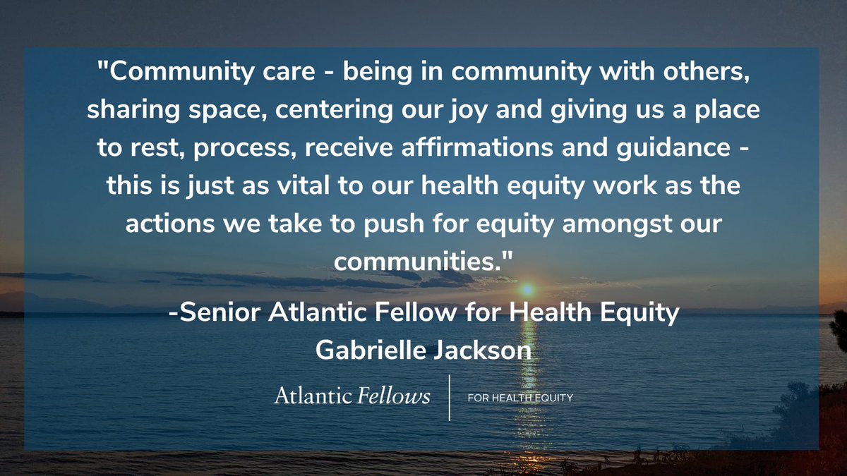 GWFellow's tweet photo. We are so grateful to Senior Fellow Gabrielle Jackson for putting her experience in Thessaloniki, Greece, at our convening on displacement and health into such beautiful words. This piece is also a call to action to participate in community care. 

https://t.co/B5xuGFFOZg https://t.co/AO1ydn4Jtt