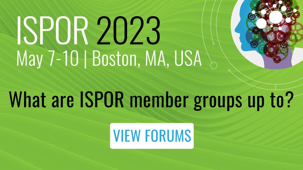 ISPORorg's tweet photo. What forums are on tap at #ISPORAnnual you ask? Topics include #costeffectivenessanalysis, #healthdisparity research, #RWE, #paymentmodels, #electronichealthrecords and many more. Explore the schedule here>> https://t.co/hLOtyNOW4R https://t.co/1eTP6mKh3H