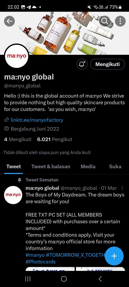 paztelizer_twt's tweet photo. @manyo_global Done, wish me luck 💙 https://t.co/Di2uulG0fG