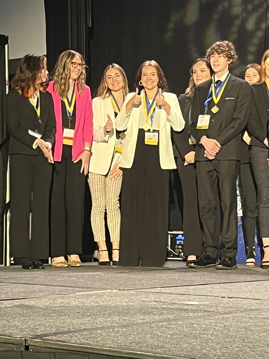 Kylie Ward and Kaitlyn McNeely are finalists in Project Management Financial Literacy!