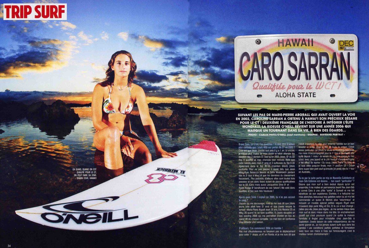 Nouvel épisode en ligne aujourd’hui avec comme invitée Caroline Sarran, (entre autres) pensionnaire du World Tour 2007 ! C’est là que ça se passe : linktr.ee/impactzone.pod… Bonne écoute ! #surfpodcast