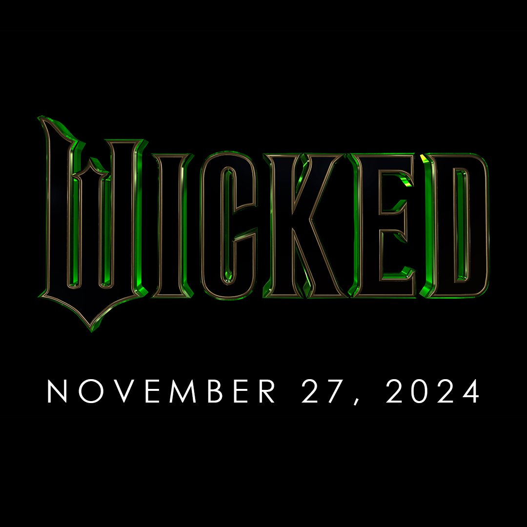 Oz is one month closer. Wicked Part 1 coming November 27, 2024.💚 💕