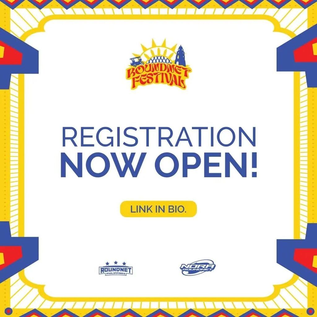 RoundnetPHIL's tweet photo. The most awaited part is here! 🤩

Registration is now open for both local and international players!🥳 

Early bird registration starts now and ends on March 31, 2023. We also have packages that will provide an utmost Roundnet Festival experience. Swi… https://t.co/McajJIfnkn https://t.co/DwqwVixrEd