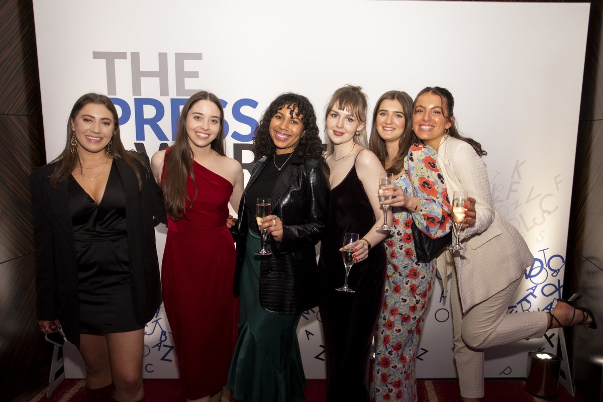Loving these pictures from #ThePressAwards last week! It was such a privilege to be nominated and congrats again to all the winners ☺️ @PressAwardsuk