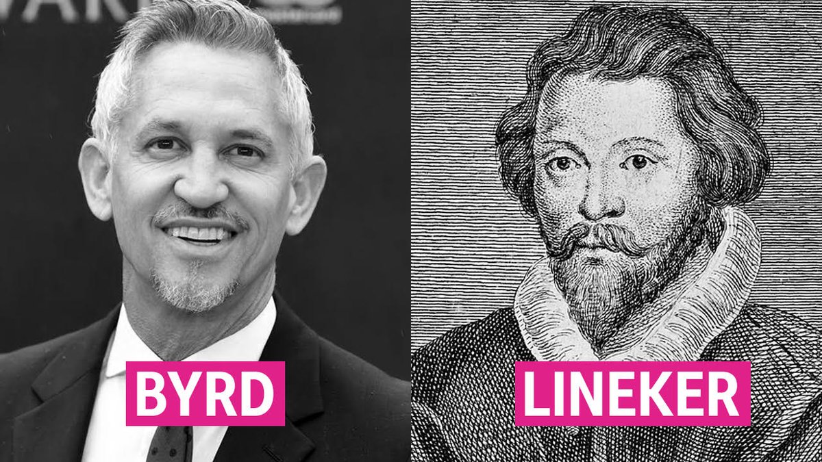 New: #MassOfTheDay w. @BBCSingers Has anyone noticed the remarkable resemblance between BBC thorn-in-side @GaryLineker and Tudor political irritant, composer William Byrd? Try emergency ep #WeAreTheBBCSingers from choral podcast #ChoralChihuahua play.acast.com/s/choral-chihu…