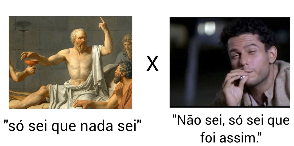 FilosofiaMderna's tweet photo. Se na Grécia tinha Sócrates, o nordeste tem Chicó. https://t.co/EW3Y7qAxoN