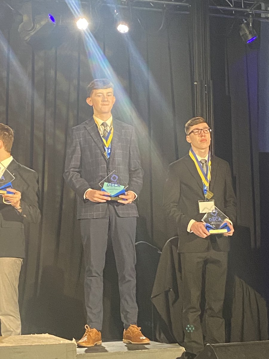 FHHSDECA's tweet photo. Congratulations National Qualifier Trey Freedline 2nd place EIP!! https://t.co/UGYsuiS5fL