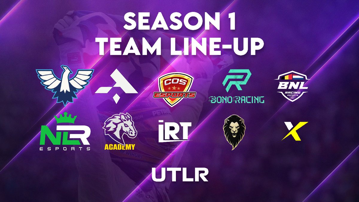 🔒The 10 Teams to compete in UTLR Season 1! 

We are happy to announce that the following teams will participate in our 1st season! 🔥

Next up 🗓️
