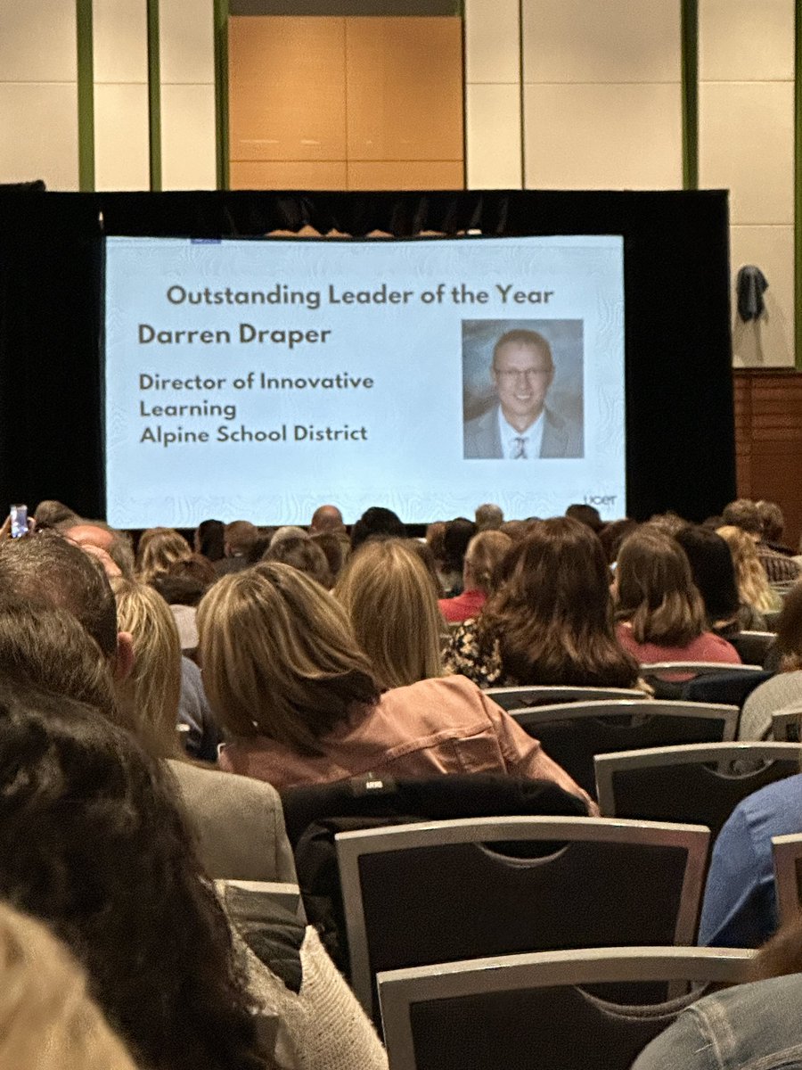 teachkiwi's tweet photo. Congrats to @ddraper in your #ucet23 award! https://t.co/wZP1uMEb6U