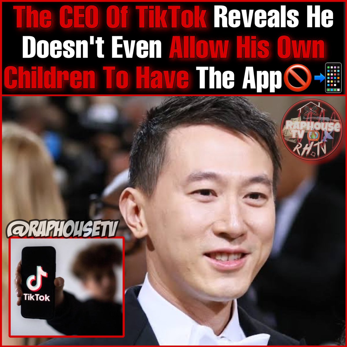 The CEO Of TikTok Reveals He Doesn't Even Allow His Own Children To Have The App🚫📲