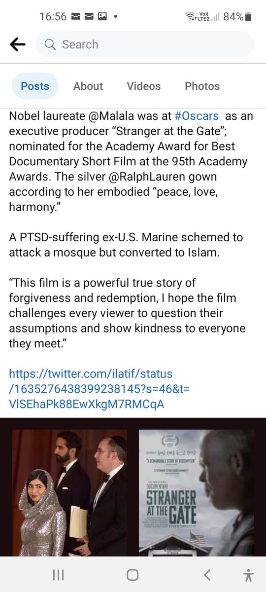 tomtomatoe's tweet photo. Malala Yousafzai movie #Strangeratthegate https://t.co/8nP3rwg5CD