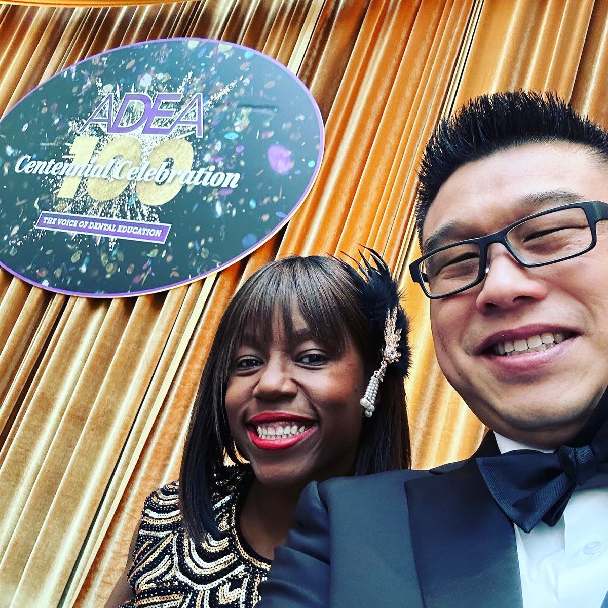 hubertchandds's tweet photo. What a specular night celebrating our rich history and bright future! Happy birthday, ADEA! Looking forward to the next 100 years! #ADEA100 https://t.co/DGmqypyozj
