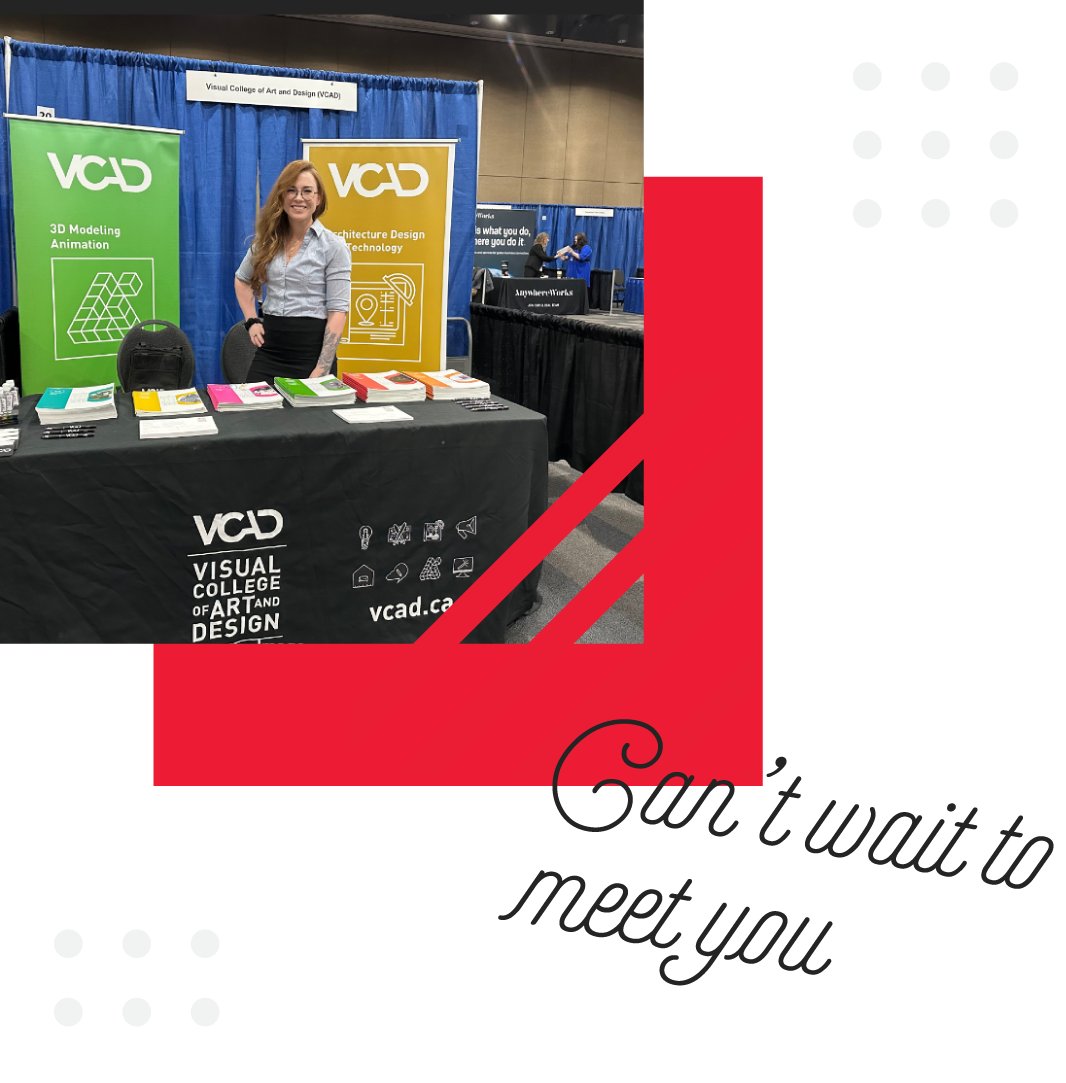 VCAD's tweet photo. VCAD’s going to be at the Toronto Comicon 2023 March 17 to 19 Friday and the Black Press Fair on March 16. 

Don’t miss VCAD at these upcoming events if you’re looking for a career in art and design.

#myvcad #vcadvibes #artanddesigncareer #questionsandanswers #inthecommunity https://t.co/ovwK6IHGhT