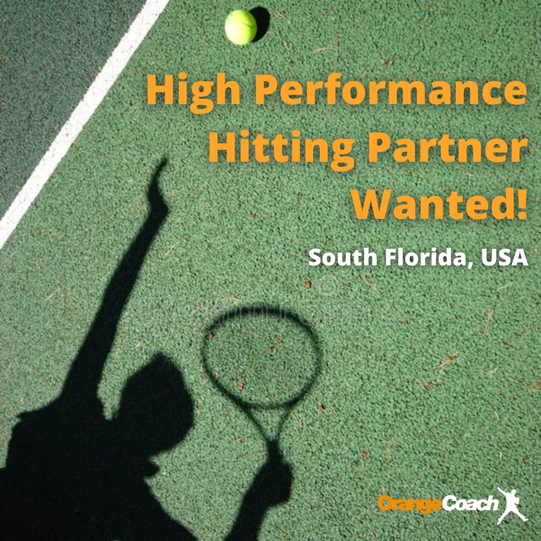 A Tennis Centre in South Florida, USA, is searching for a motivated, hard working individual to be a hitting partner and assistant coach for their elite player development program. 

Click the link below for more information!
buff.ly/3Thvylb 

#OrangeCoach #HittingPartner