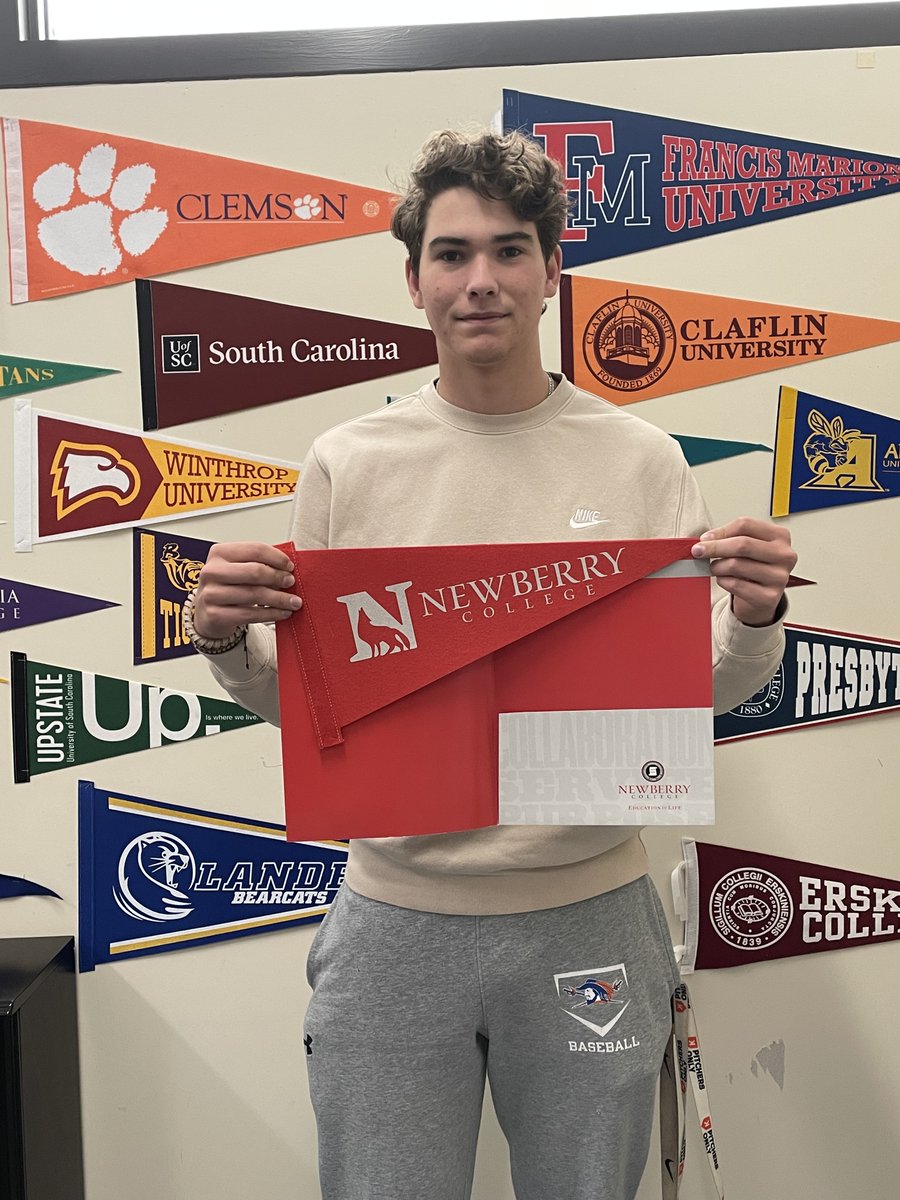 Congratulations and success wishes <a href="/RNECavaliers/">Richland Northeast HS</a> Andrew <a href="/Andr3w_Peck/">Andrew_Peck05</a> accepted <a href="/NewberryCollege/">Newberry College</a> with scholarships! Excellent Work in the Classroom <a href="/RichlandTwo/">Richland School District Two</a>! #NewberryCollege <a href="/NewberryBSB/">Newberry College Baseball</a>  <a href="/RNEBaseball/">Northeast Baseball</a>! #WhatsGoodRNE <a href="/Cavplex/">Cavplex</a> #PremierCavalier