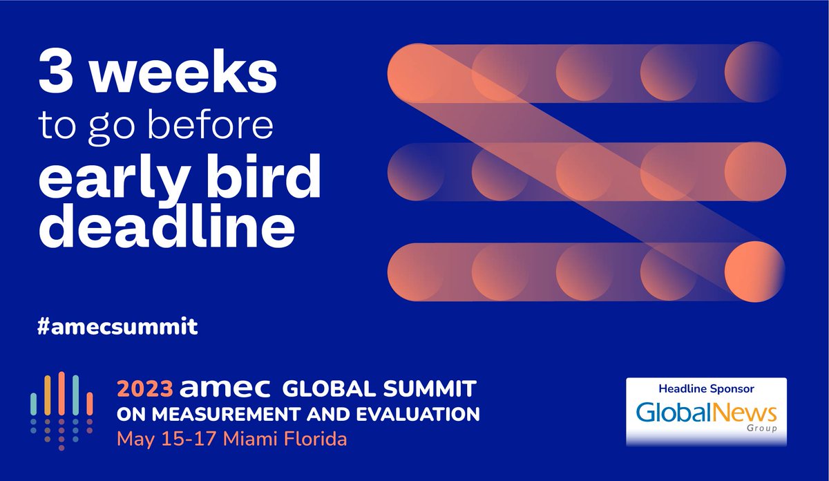 All roads lead to Miami for the 2023 #amecsummit May 15-17.  Don't miss out on the discounted delegate rates - register today! 
👉amecorg.com/summits/2023-r… 
Reserve your accommodation!  
👉amecorg.com/summits/2023-v…
Special thank you to @globalnewsgroup #amecsummit headline sponsor