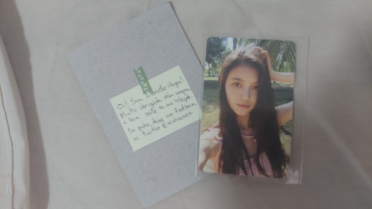 sanamolado's tweet photo. FEEDBACK POSITIVO✅
Fiz a compra com a @wishaewon, sempre muito organizada, e chegou tudo direitinho. Recomendo demais❤ https://t.co/gYj2HwAufe
