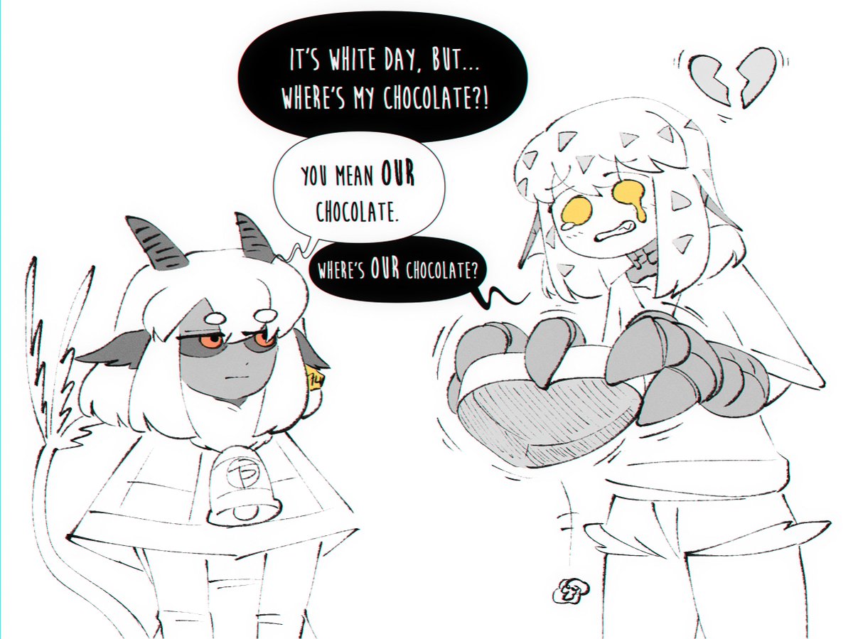 oh hell nah 💀💀
cedra got ZERO chocolates😭for white day?! 🍫