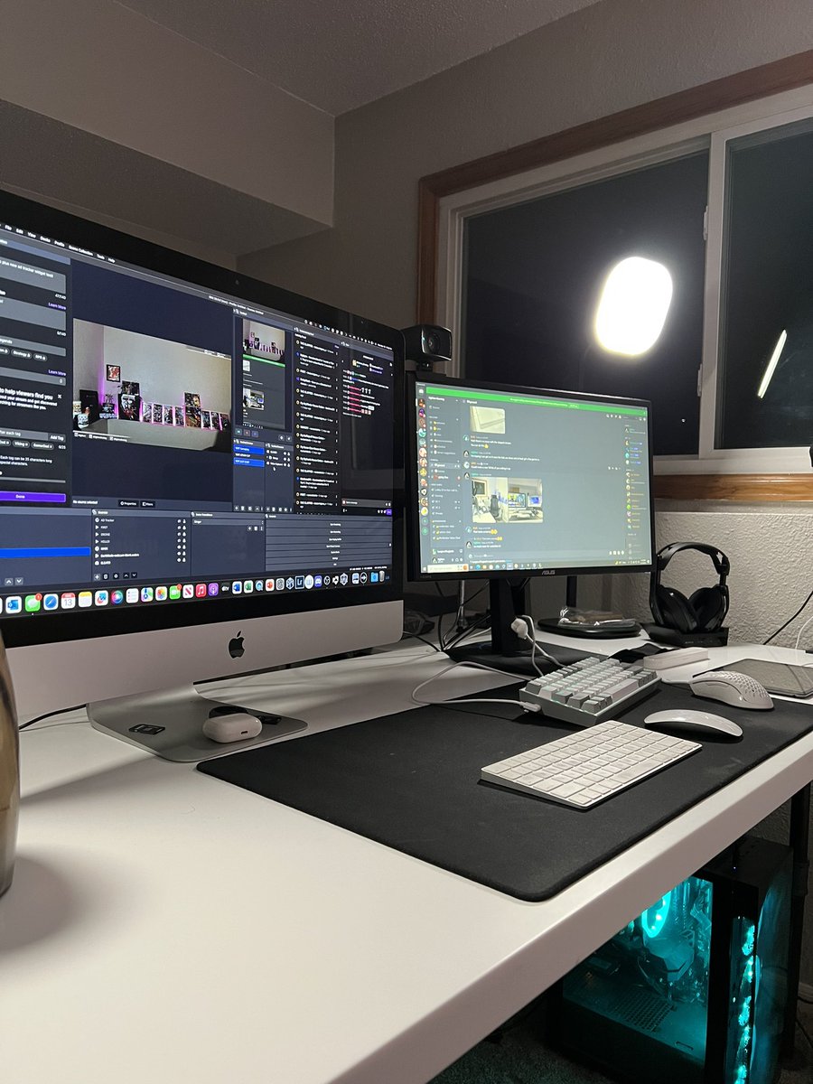 UghtonGaming's tweet image. Yoooo so #hyped for the new #customdesk #setup

And yes I do have a #gamingpc and a #streaming #imac

Any other #macstreamers out there?