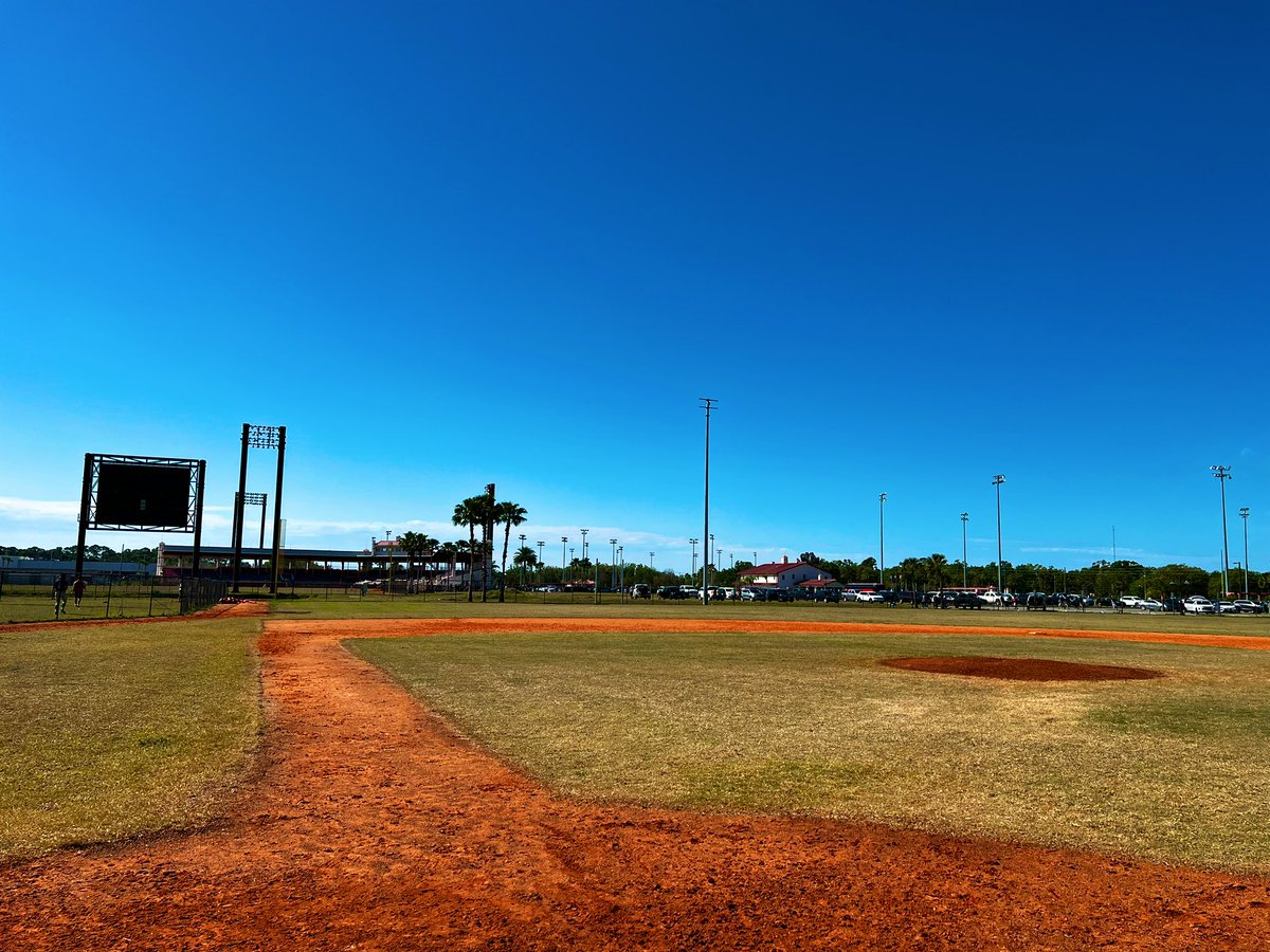 PrepBaseballON's tweet photo. Another slate of four games coming up from Cocoa, Florida with another seven in the afternoon‼️

No shortage of live-action here at PBR Spring Training so keep it locked into our socials for all the coverage.

#PBRSpringTraining23🇨🇦🌴 https://t.co/wrEnmTgSoA