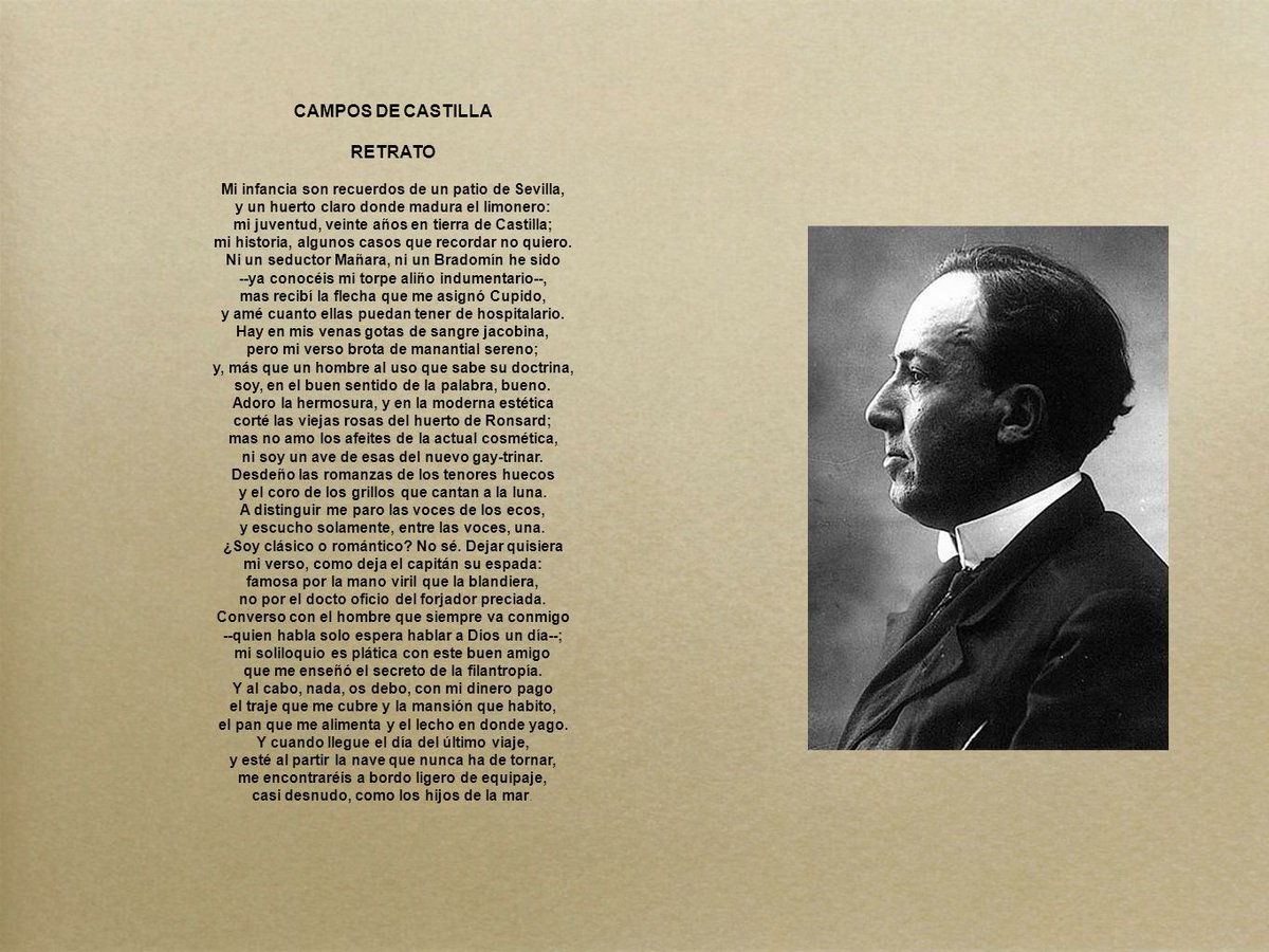 Cada #22deFebrero nos acordamos de los campos castellanos, del cielo azul de #Collioure , y de algún #poema  de #Machado 🌹 #poesíaespañola #amamoslapoesía #DelSueñoALaPoesía
#PoetasEspañoles #EnEstosDíasAzules 
#MiMachadoFavorito #YoLeoPoesía 📖