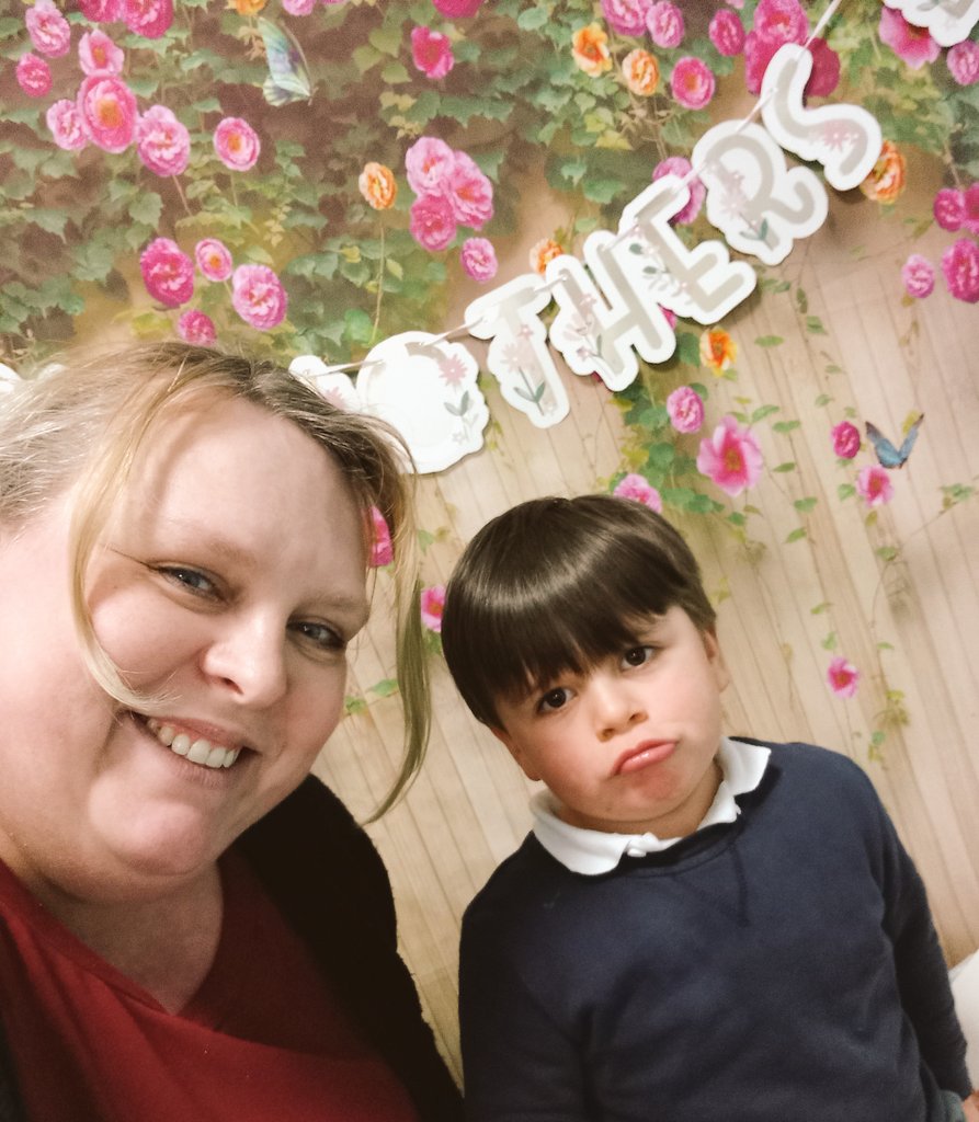 Despite his face saying different Joey and I had a lovely Mother's Day afternoon tea at school! Thank you! <a href="/BattleHillPS/">Battle Hill Primary</a> <a href="/fsuBHPS/">Battle Hill FSU</a>