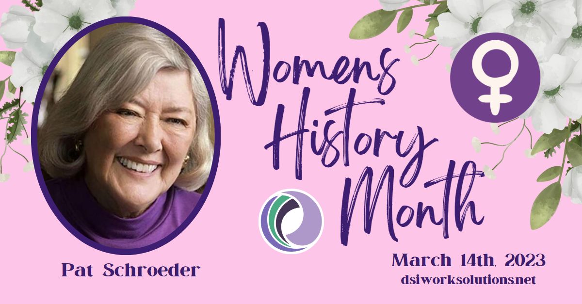 Happy Women's History Month! Let's celebrate one of the trailblazers of American politics, Pat Schroeder 🎉

linkedin.com/posts/megan-ba…