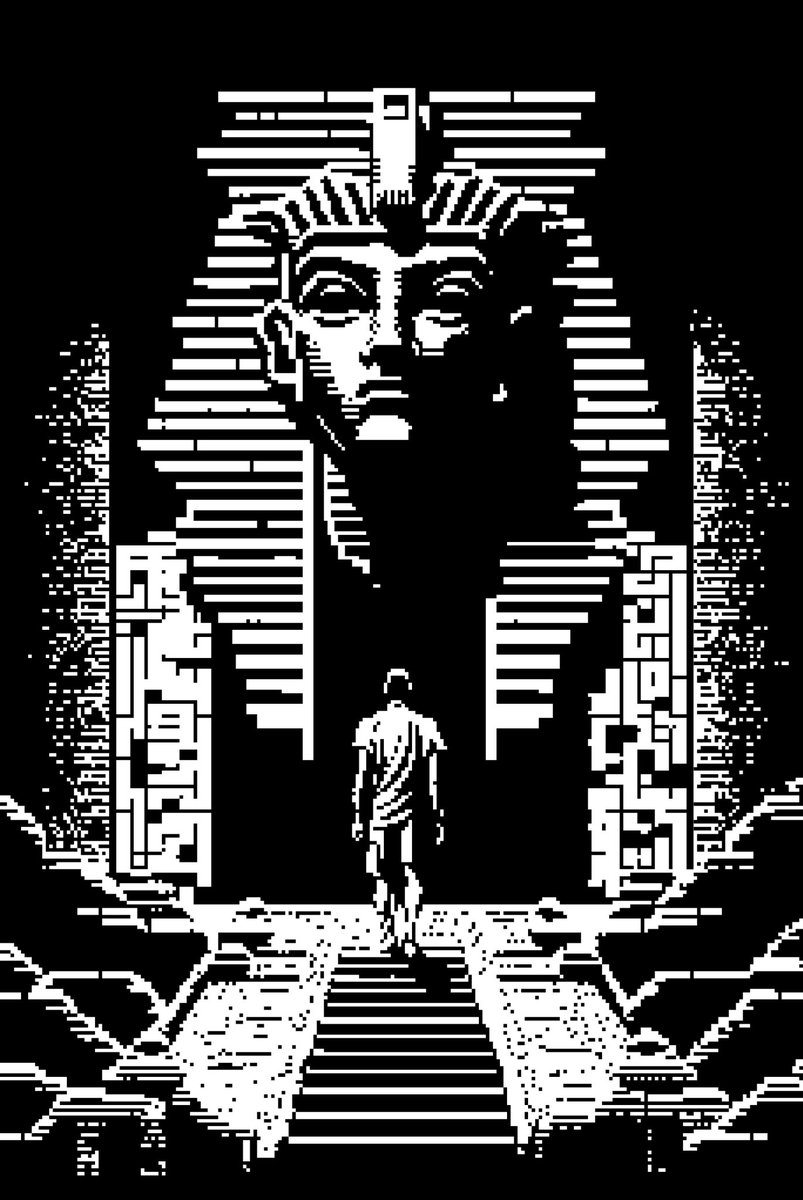 starklight_NFT's tweet photo. GM peeps π»
50% work in progress..
#NFTCommunity #tezoscommunity #objkt #NFTgenesis #TezosNFTs #pixelart #glitchart https://t.co/o36ikZaO0a