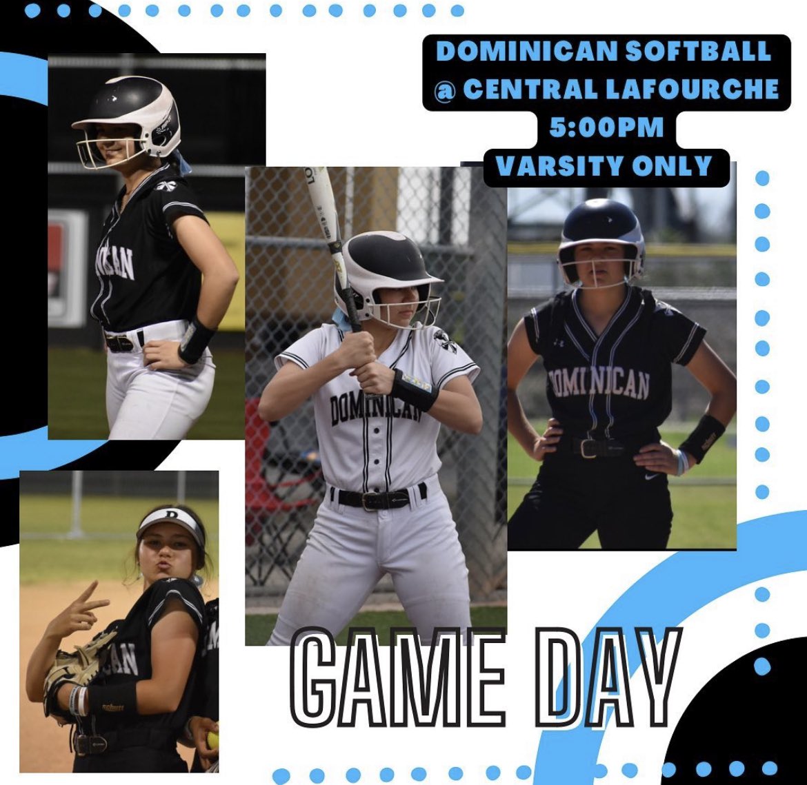 GAME DAY!! Varsity will take on Central Lafourche at 5pm today! You don’t want to miss it!