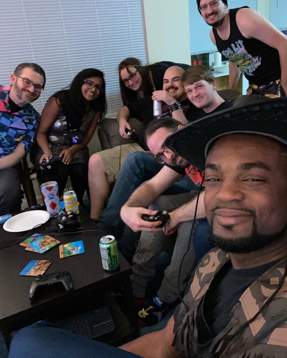 Friend’s costume birthday party was fun.  Cowboy fit was a nice choice.