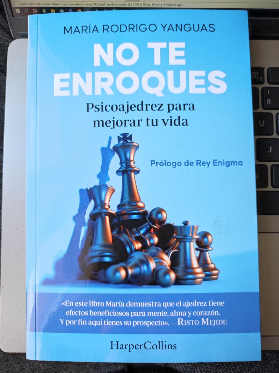 AlvaroMJ13's tweet photo. Ya me ha llegado! #NoTeEnroques #Ajedrez @merybliya https://t.co/88YApbLMPq