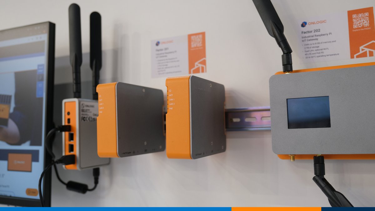 OnLogicDE's tweet image. Es ist der erste Tag auf der @embedded_world! Sie finden das #OnLogic-Team in Halle 3 an Stand 239 – halten Sie einfach Ausschau nach dem leuchtenden Orange. Gemeinsam mit @FRANKAEMIKA zeigen wir, was deren Roboter und unsere Computer so können.