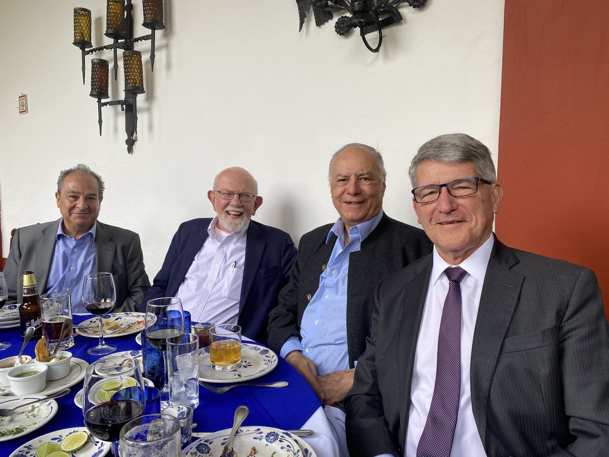 The III/South Square Fletcher-Moss Lecture, honoring Prof. Jay Westbrook is underway in Mexico City! Darío A. Oscós R., Jay Westbrook, Carlos Sánchez-Mejorada y Velasco, Luis Mejan.