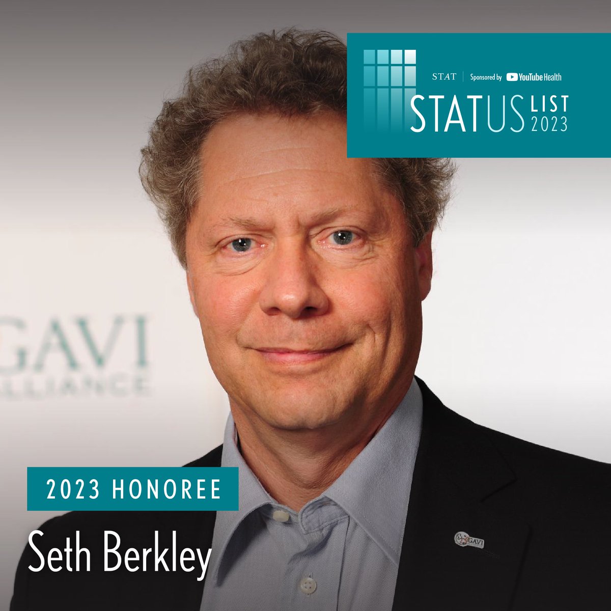 I’m honored to share that I've been named one of this year’s #STATUSList honorees! Thank you @statnews for this incredible recognition and congratulations to all the admirable leaders in health, medicine, and science recognized on the list: bit.ly/3yBQl9B