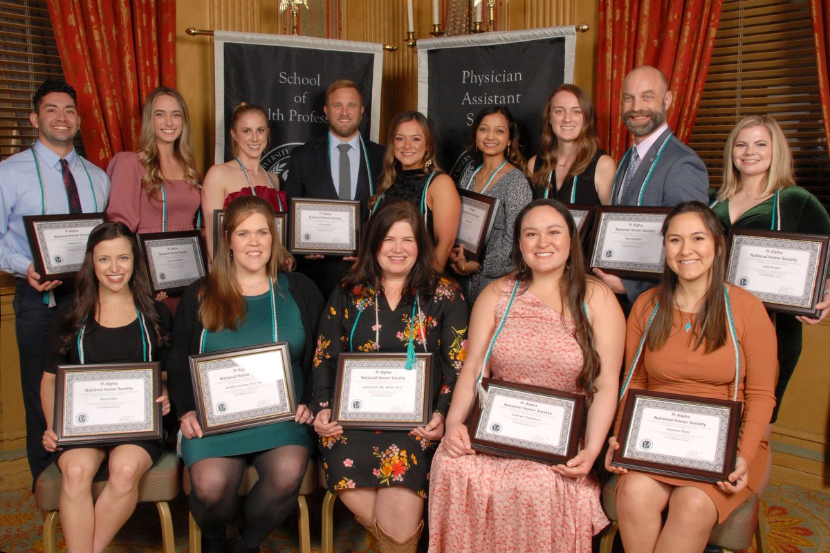 UNTHSC_PAS's tweet image. Congratulations to our new Pi Alpha Honor Society Members! Pi Alpha is the national PA honor society organized for the promotion and recognition of both PA students and graduates. Membership signifies inductees’ significant academic achievements.
#HSCproud #PiAlpha #PAEA
