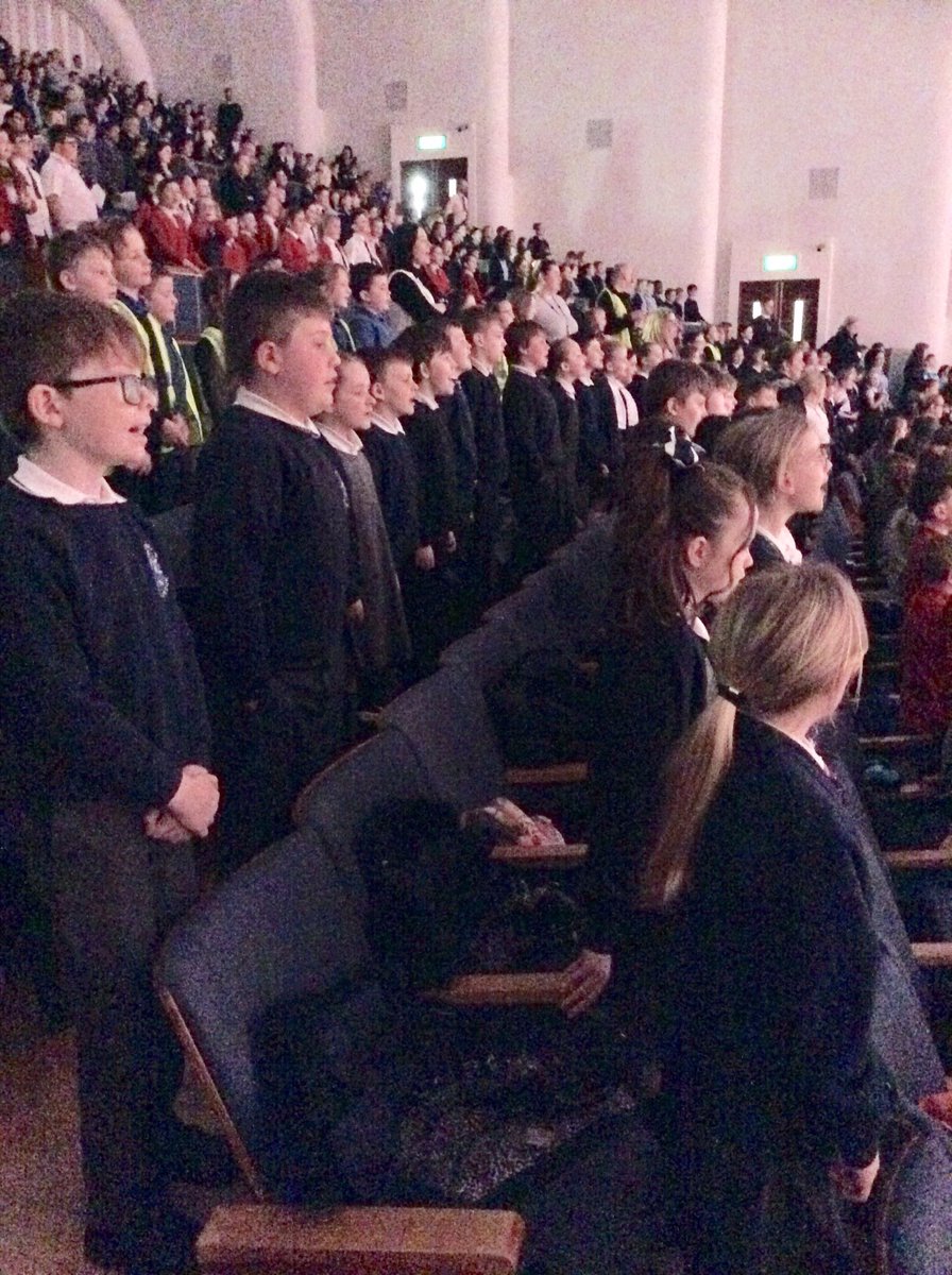 Y4_BBSM's tweet photo. Y4KP did St. Mary’s Blackbrook proud this afternoon at the Philharmonic Hall in Liverpool! They sat beautifully and listened carefully to all the pieces played. We finished off singing the song we’d learned for the occasion and brought happy tears to Mrs Petricca’s eyes! 🎻 🎶 https://t.co/XIi5sgPLEa