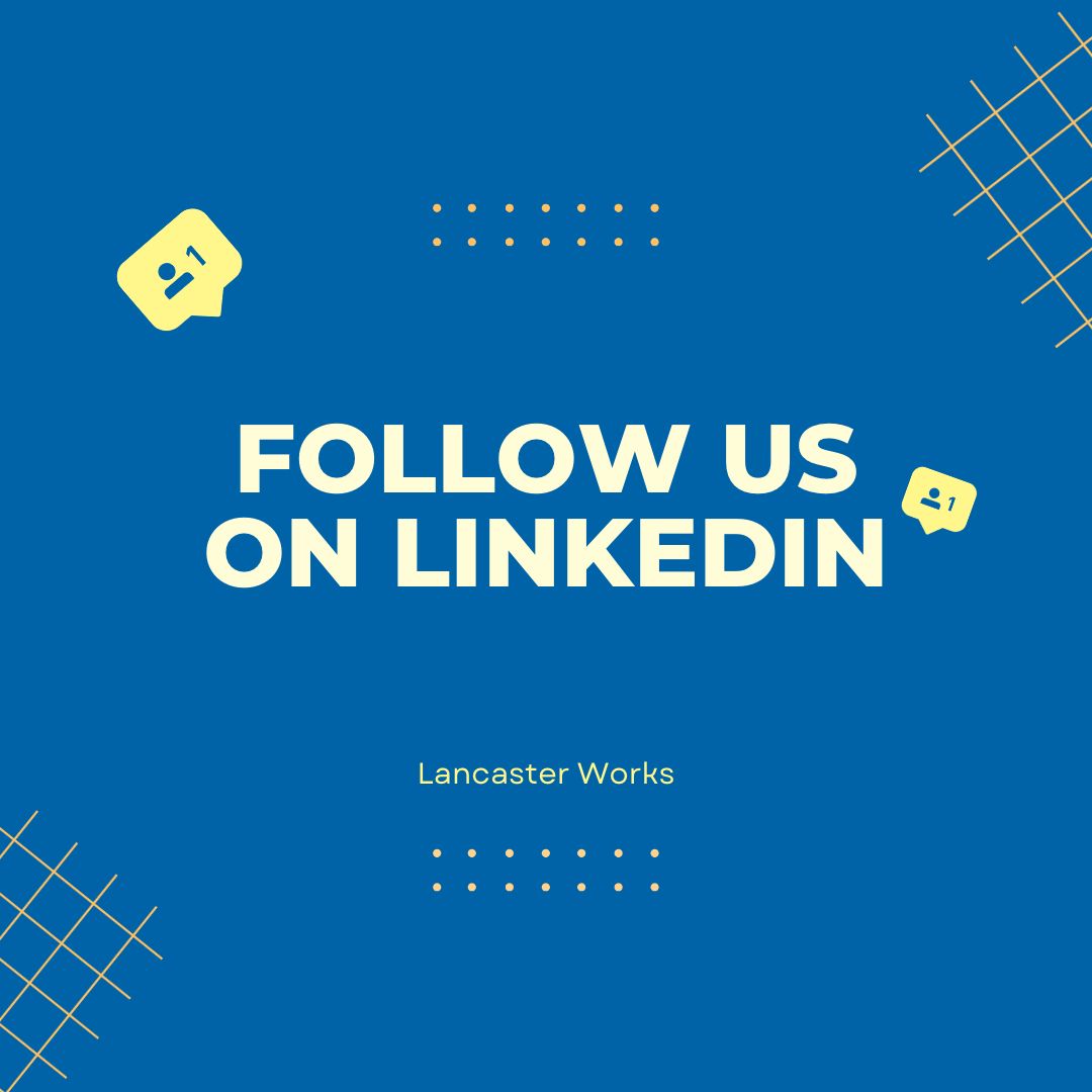 LancasterWorks's tweet photo. Connect with us on @LinkedIn!
https://t.co/xuJGHidNyQ https://t.co/wTPMShR9me