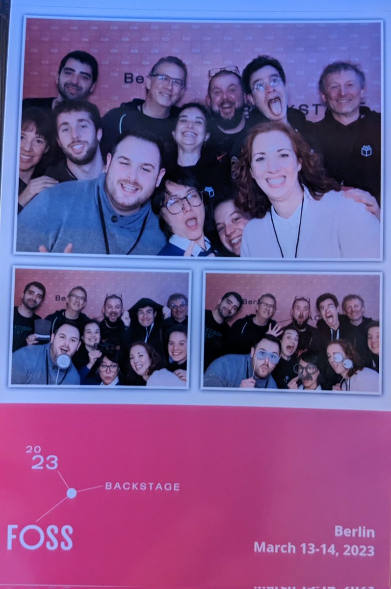 KrisFreedain's tweet image. What a fantastic event! Thank you FOSS Backstage. #fossback #OpenSource